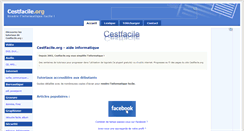 Desktop Screenshot of gimp.cestfacile.org