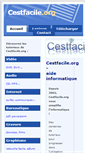 Mobile Screenshot of gimp.cestfacile.org